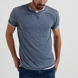 Luck Brand Venice Burnout Tshirt